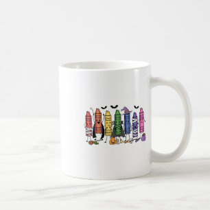 Spooky Crayon Halloween Teacher Trick oder Unterri Kaffeetasse