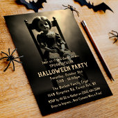 Spooky Creepy Doll Halloween-Party Einladung