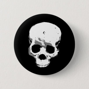 Spooky-Creepy-Skull-Halloween-Button Button