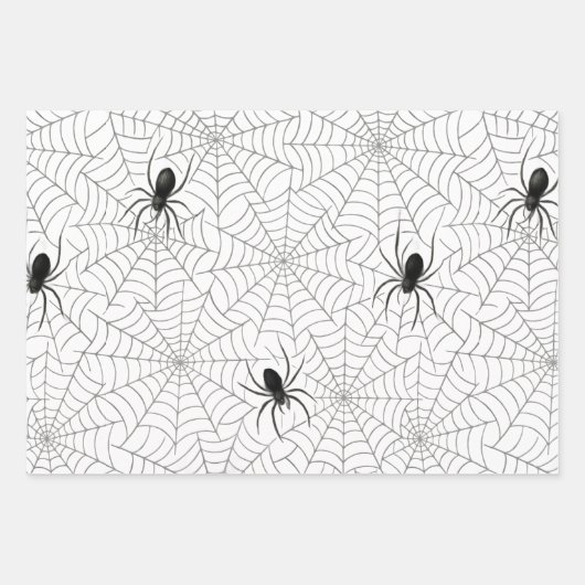 Spooky-Creepy-Spiegelementhaus Geschenkpapier Set (Vorderseite 3)