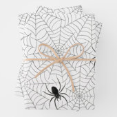 Spooky-Creepy-Spiegelementhaus Geschenkpapier Set (Beispiel)