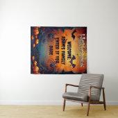 Spooky Custom Halloween Wall hängend Wandteppich (Beispiel (Horizontal))