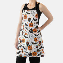 Spooky Cute Halloween Kitchen Schürze
