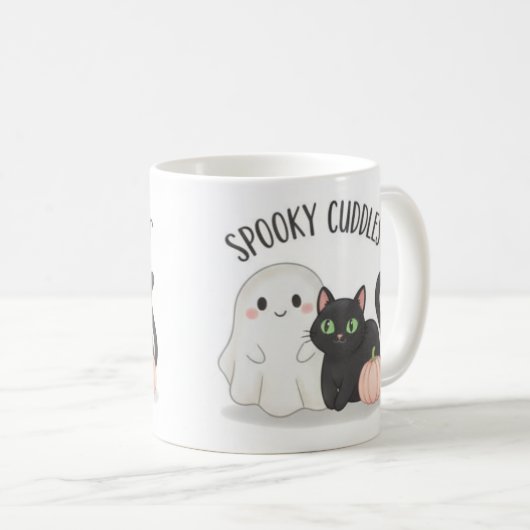 Spooky Cute Halloween Mug Kaffeetasse (VorderseiteRechts)