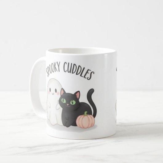 Spooky Cute Halloween Mug Kaffeetasse (Vorderseite Links)