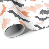 Spooky Cute Happy Halloween Geschenkpapier (Rolleneckpunkt)
