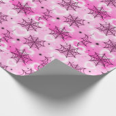 Spooky Cute Happy Halloween Geschenkpapier (Ecke)