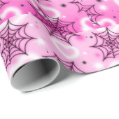 Spooky Cute Happy Halloween Geschenkpapier (Rolleneckpunkt)