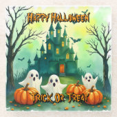 Spooky Cute Popular Halloween Collection Glasuntersetzer (Vorderseite)