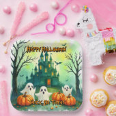 Spooky Cute Popular Halloween Collection Pappteller (Party)