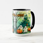 Spooky Cute Popular Halloween Collection Tasse (VorderseiteRechts)