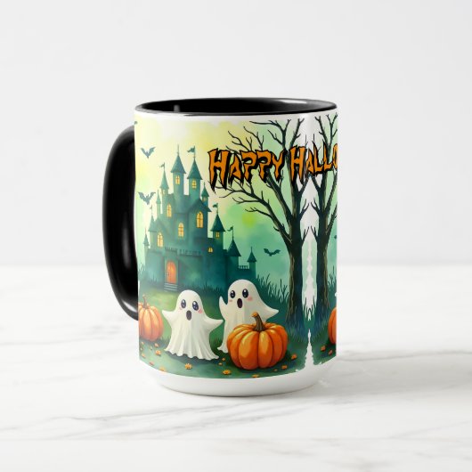 Spooky Cute Popular Halloween Collection Tasse (Vorderseite Links)