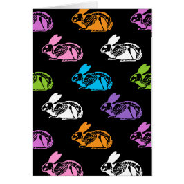 Spooky Cute Skeleton Easter Bunny Pattern