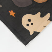 Spooky Cute Teddy Halloween Blanket Fleecedecke (Ecke)