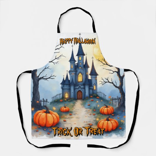 Spooky Cute Trendy Halloween Collection Schürze (Vorderseite)
