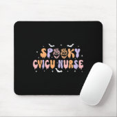 Spooky Cvicu Nurse Halloween Herz Icu Fall Pump Mousepad (Mit Mouse)