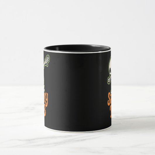 Spooky Dab Halloween Tasse (Zentrum)