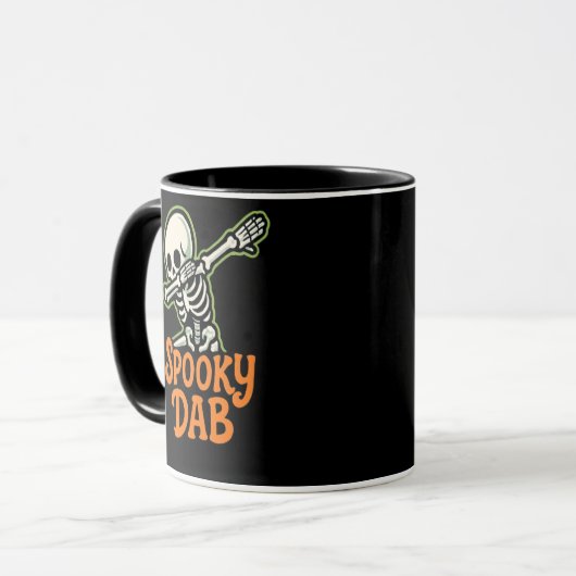 Spooky Dab Halloween Tasse (Vorderseite Links)