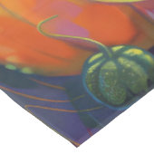 Spooky Dackel Halloween Hexe und Kürbis Tischdecke (Schrägansicht)