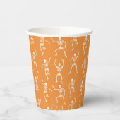 Spooky Dancing Skeleton Paper Cup Pappbecher (Links)