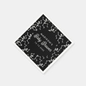 Spooky Dancing Skeletons Kinderdusche Serviette (Ecke)