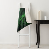 Spooky Dark Green Forest Sherpadecke (Beispiel)