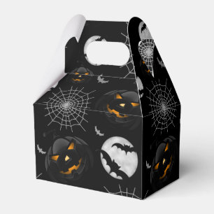 Spooky Dark Halloween Pattern Geschenkschachtel
