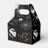 Spooky Dark Halloween Pattern Geschenkschachtel (Vorderseite)