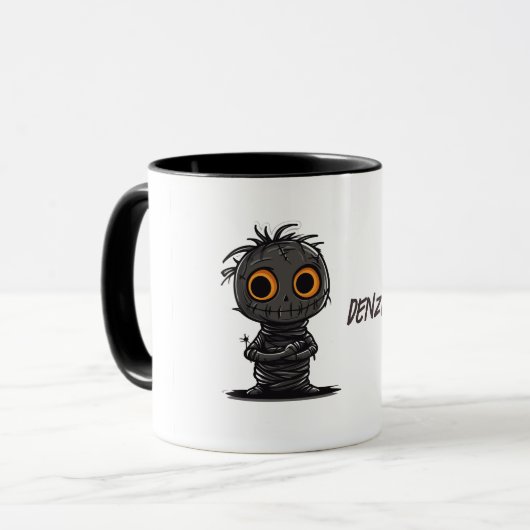 Spooky Dark Mummy Tasse (Vorderseite Links)