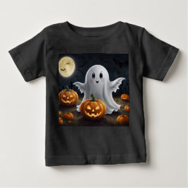 Spooky Delight: Hoher Halloween Spaß Baby T-shirt