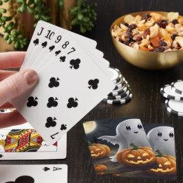 Spooky Delight: Hoher Halloween Spaß Spielkarten