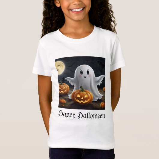 Spooky Delight: Hoher Halloween Spaß T-Shirt (Vorderseite)