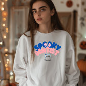 Spooky Dentist Personalisierter Name Halloween-Ges Sweatshirt