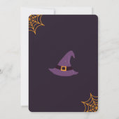 Spooky Dinge Halloween-Party Einladung (Rückseite)