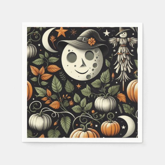 Spooky-Dinge Serviette (Vorderseite)