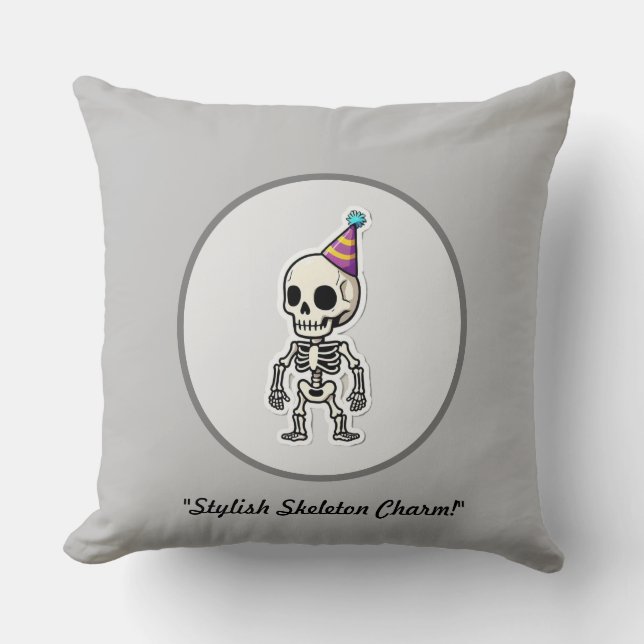 "Spooky doch Niedlich" Kissen (Vorderseite)