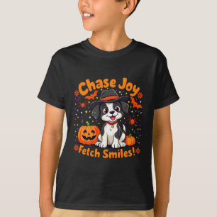 Spooky Dog Art: Halloween Joy & Lächeln holen! T-Shirt
