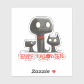 Spooky Dog Family Aufkleber (Blatt)