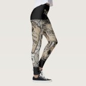 Spooky Drinks Labels Halloween, Hexenmeister Leggings (Rechts)