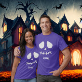 Spooky Dual Face Front und Back Halloween T-Shirt
