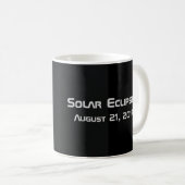 Spooky Eclipse Storm Clouds 2017 Kaffeetasse (VorderseiteRechts)