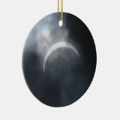 Spooky Eclipse Storm Clouds 2017 Keramikornament (Rechts)