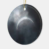 Spooky Eclipse Storm Clouds 2017 Keramikornament (Links)