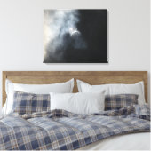 Spooky Eclipse Storm Clouds 2017 Leinwanddruck (Insitu (Schlafzimmer))