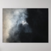 Spooky Eclipse Storm Clouds 2017 Poster (Vorne)