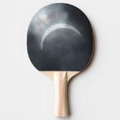 Spooky Eclipse Storm Clouds 2017 Tischtennis Schläger (Rückseite)