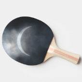 Spooky Eclipse Storm Clouds 2017 Tischtennis Schläger (Seitenansicht)