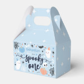 Spooky Ein Niedliches Halloween Ghost 1. Geburtsta Geschenkschachtel (Rückseite)
