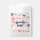 Spooky Ein Niedliches Halloween Ghost 1. Geburtsta Geschenktütchen (Vorderseite)