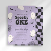 Spooky einen ersten Geburtstag Einladung ersten Bo